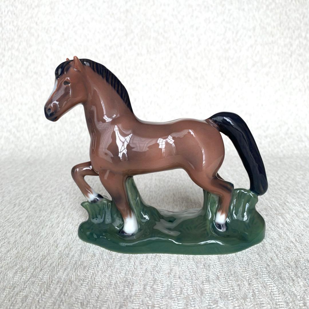【美品】 ロイヤルコペンハーゲン フィギュリン 干支 2014年　馬
