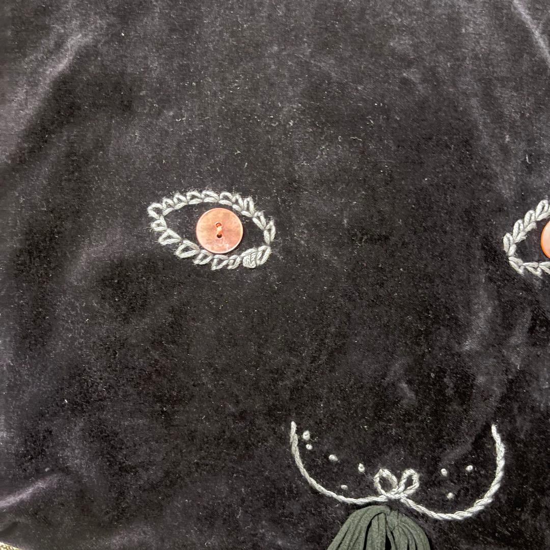ミナペルホネン　うさバッグ(大) ブラック　黒