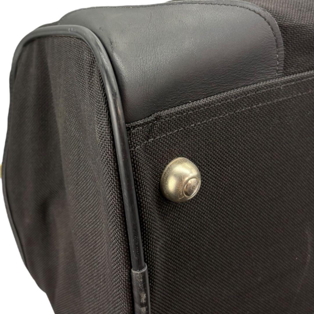 【美品】希少 COACH コーチ ボストンバッグ 2WAY ブラック 黒429