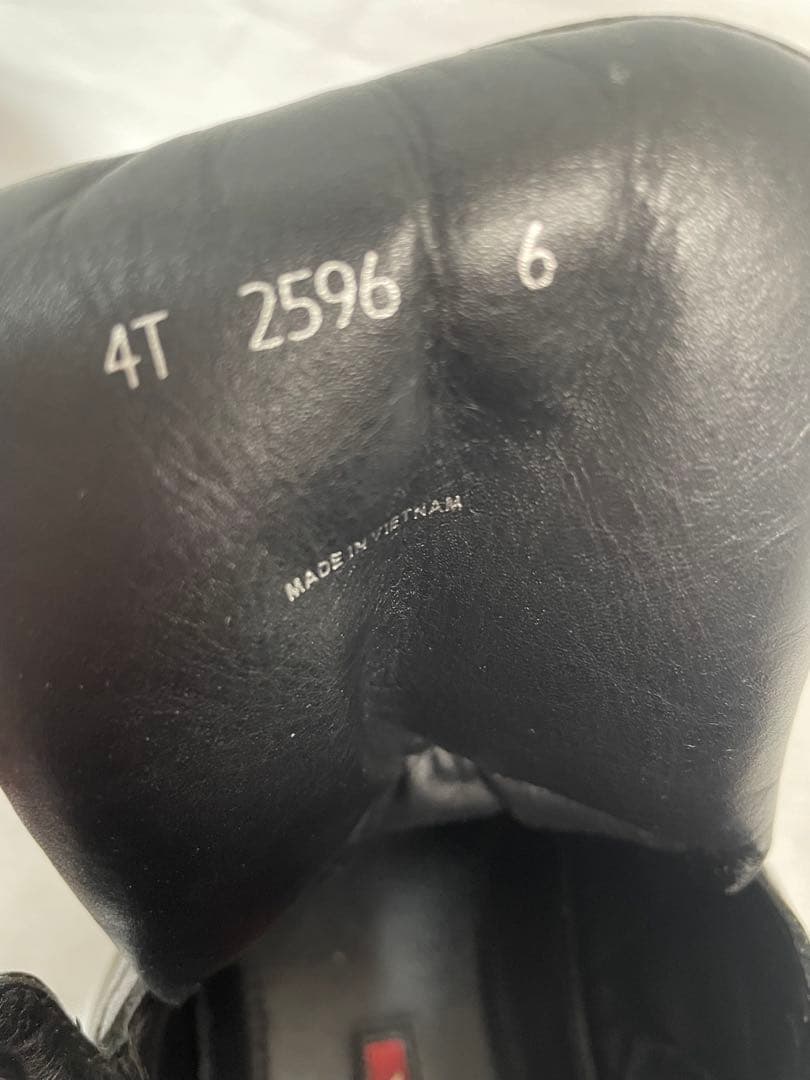 2D106 PRADA スポーツ ハイカット スニーカー ６(26.0cm相当)