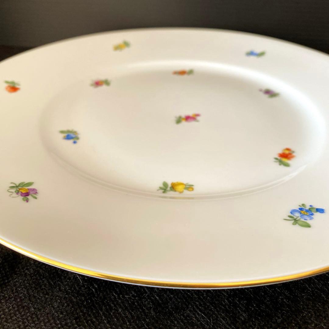 【美品/未使用品】アウガルテン/スキャタードフラワー プレート