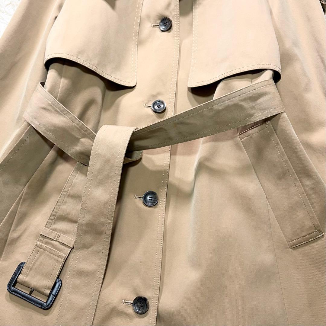 ✨美品✨完売品✨高級イタリア生地使用　アルアバイル　ジオべトレンチコート　日本製