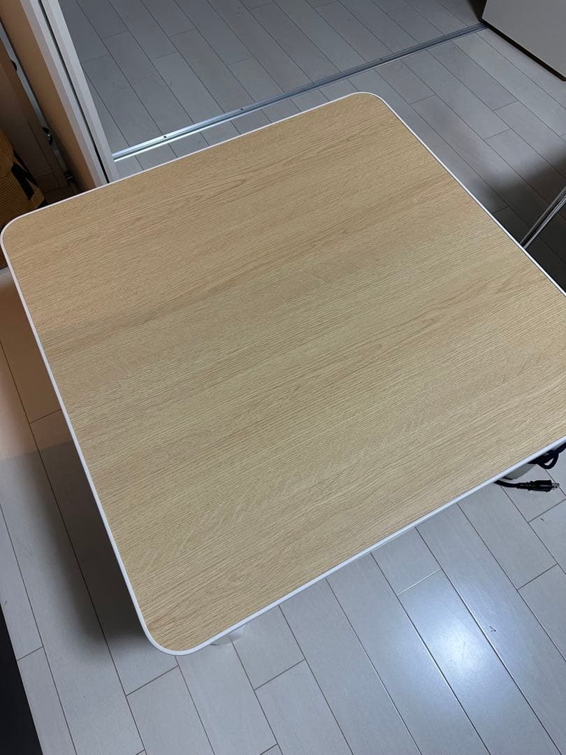 ナチュラルウッド 電気こたつ 正方形　送料込み15000円ポッキリ