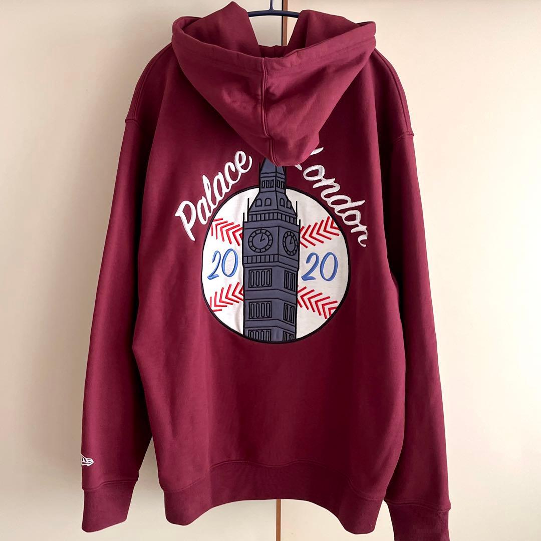 ☆美品！パレススケートボード×ニューエラ コラボ Pロゴ パーカー☆
