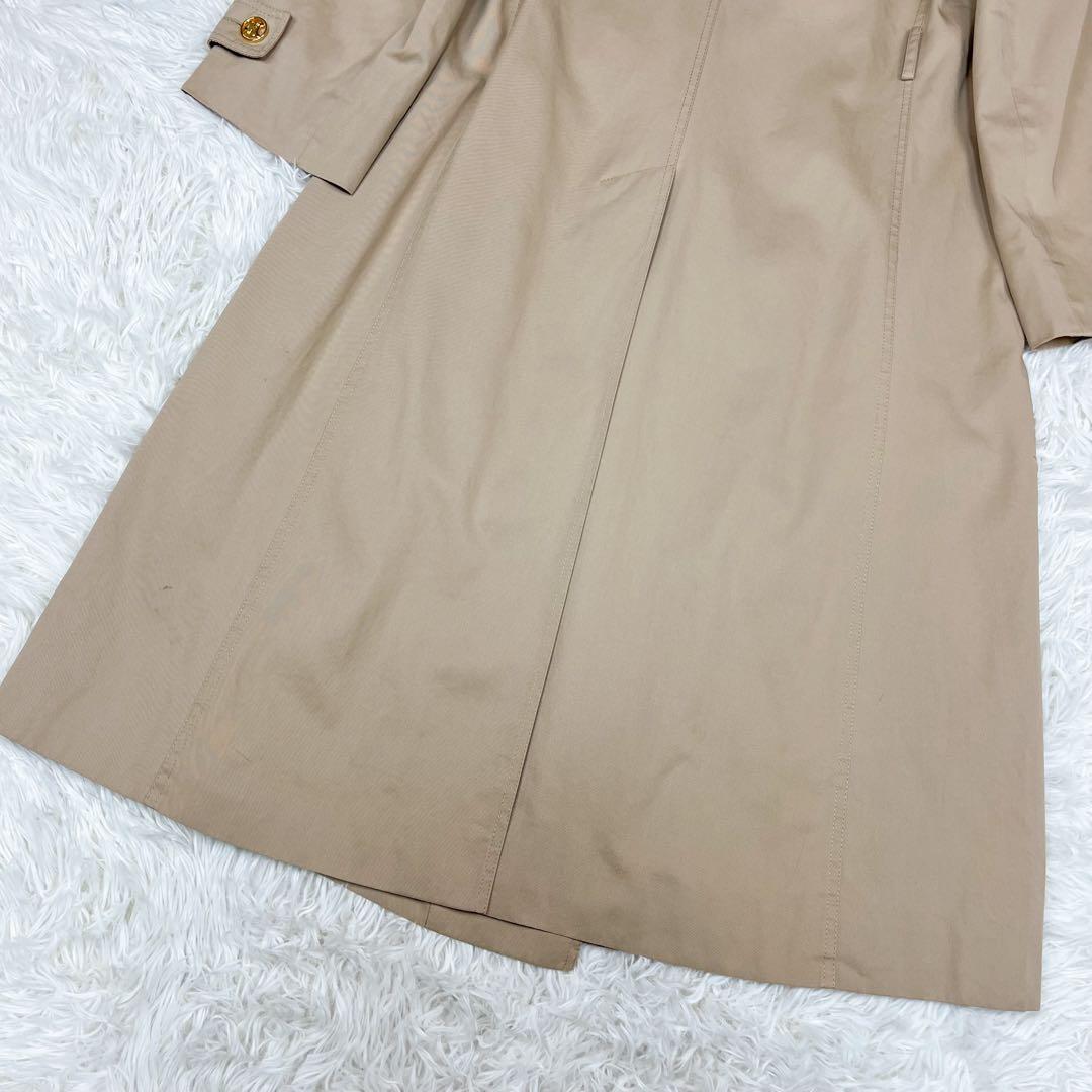 希少 セリーヌ トレンチコート トリオンフ金ボタン ロングコート ビンテージ