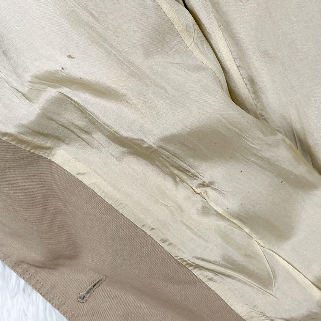 希少 セリーヌ トレンチコート トリオンフ金ボタン ロングコート ビンテージ