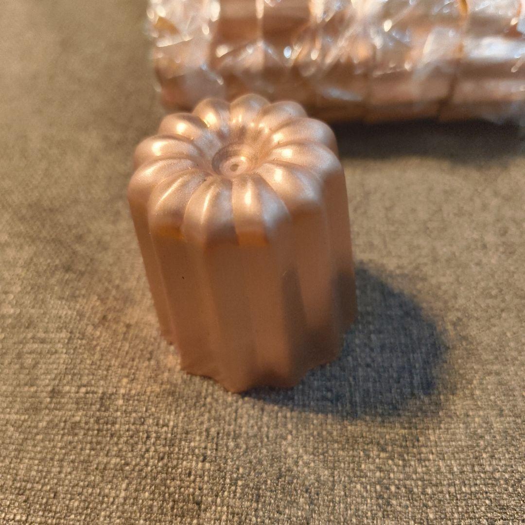 銅製カヌレ型 8個セット