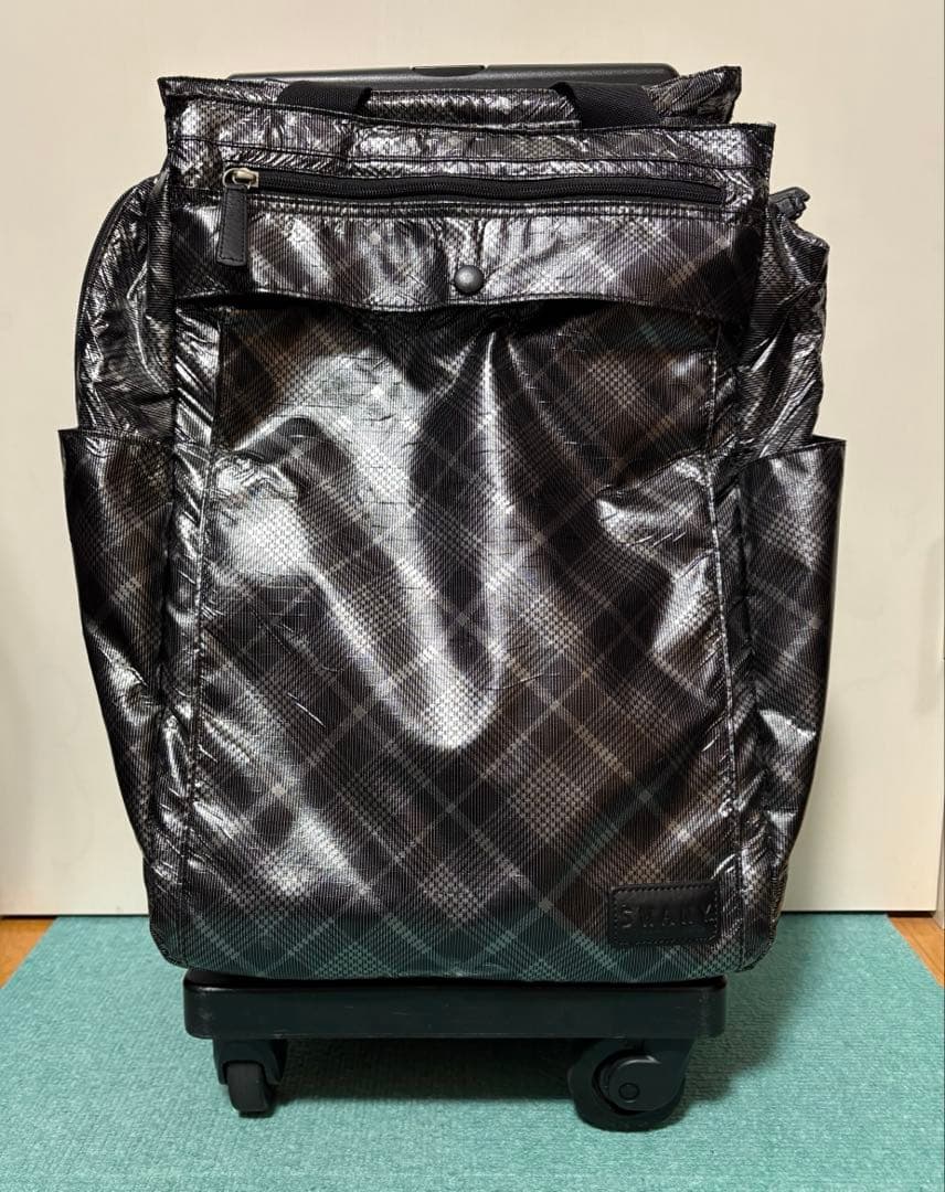 USED SWANY チェック柄 キャリーカート