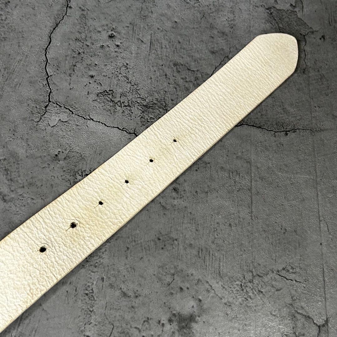 希少DISEL 本革 イタリア製 vintage GUITAR belt ベルト