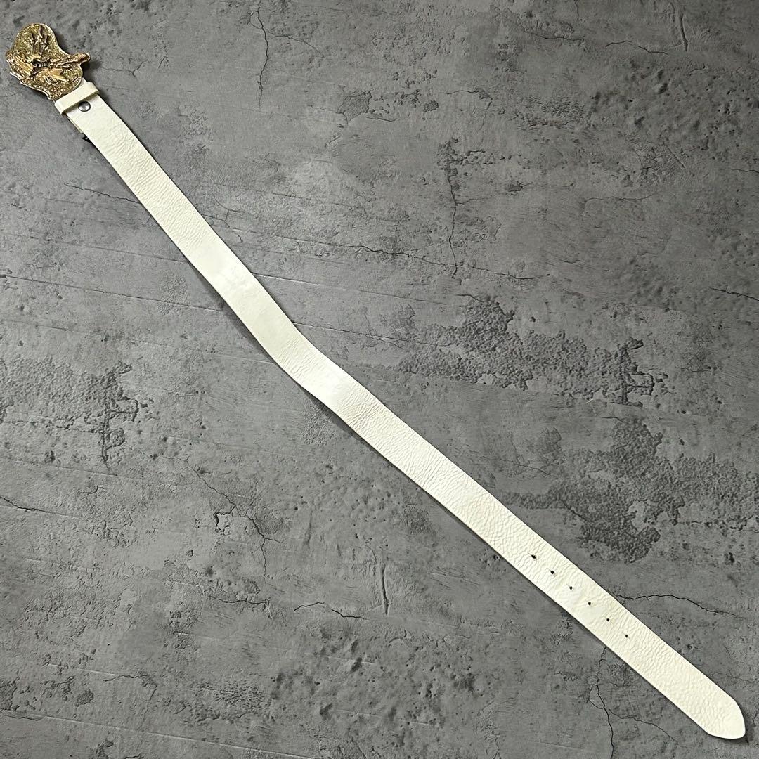 希少DISEL 本革 イタリア製 vintage GUITAR belt ベルト