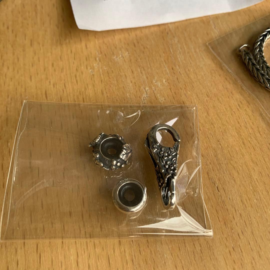 トロールビーズ　シルバーブレスレット他