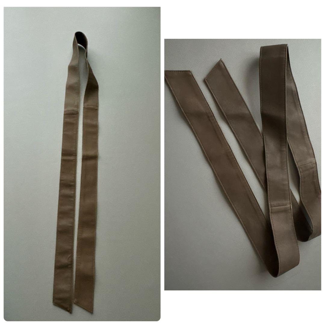 セオリーリュクス　ELBEY LIGHT LEATHERライトレザーシャツ　美品