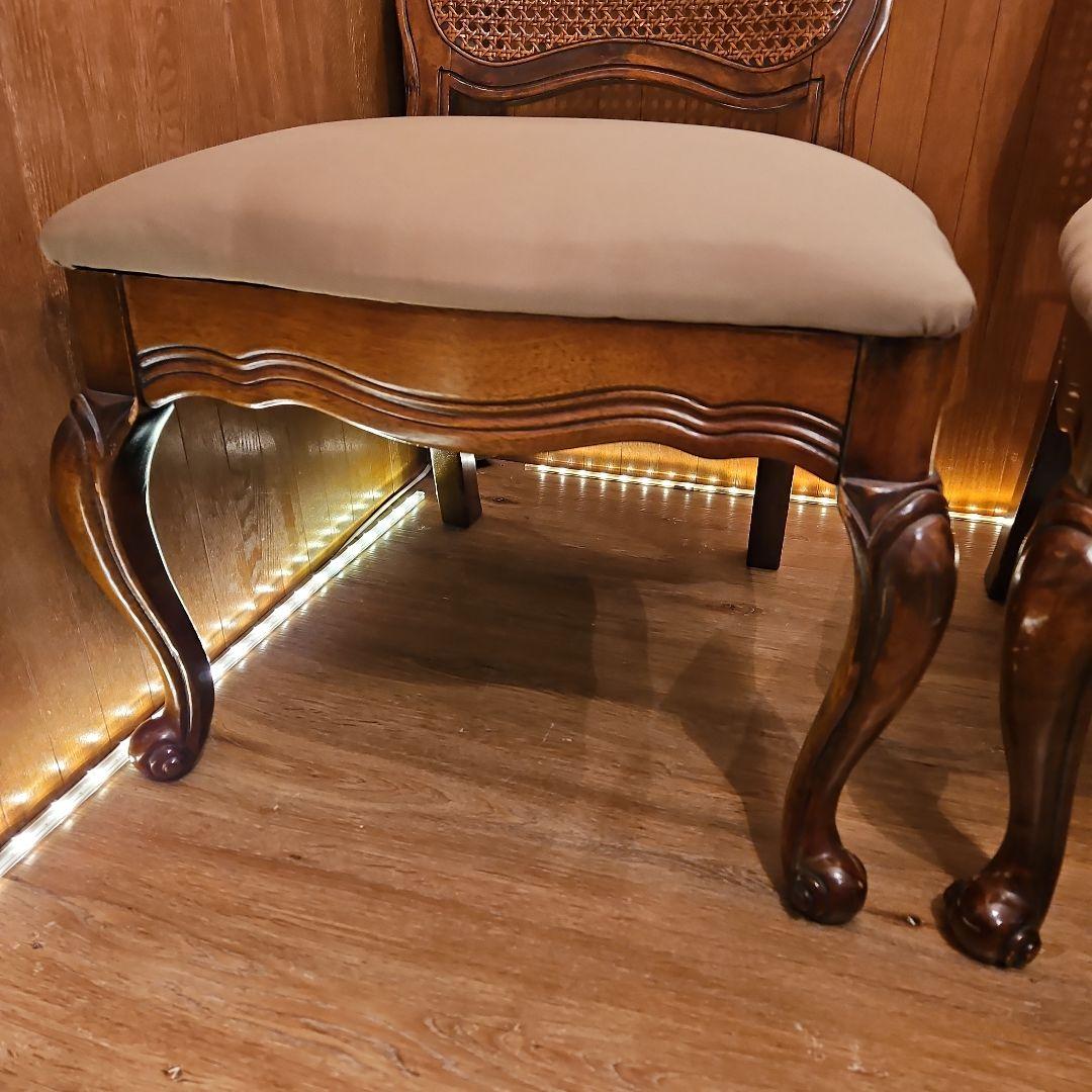 オールドマルニ マルニ木工 MARUNI ３脚 猫脚 ハイバックチェア