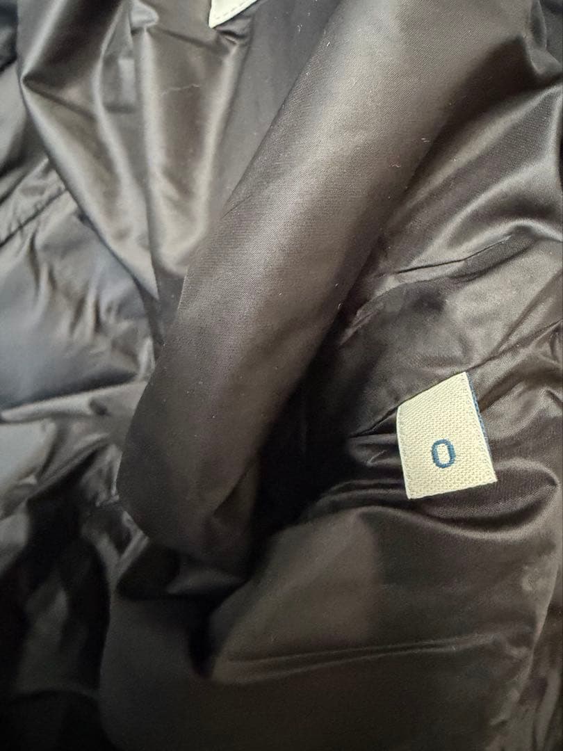 MONCLER エルミファー モンクレール エルミンヌ 黒 0 ダウン コート