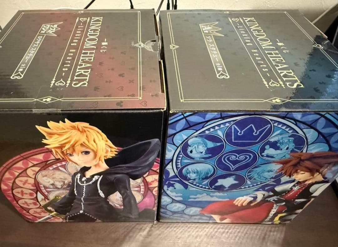 一番くじ　キングダムハーツ　A賞　ソラ　ラストワン賞　ロクサス　フィギュア