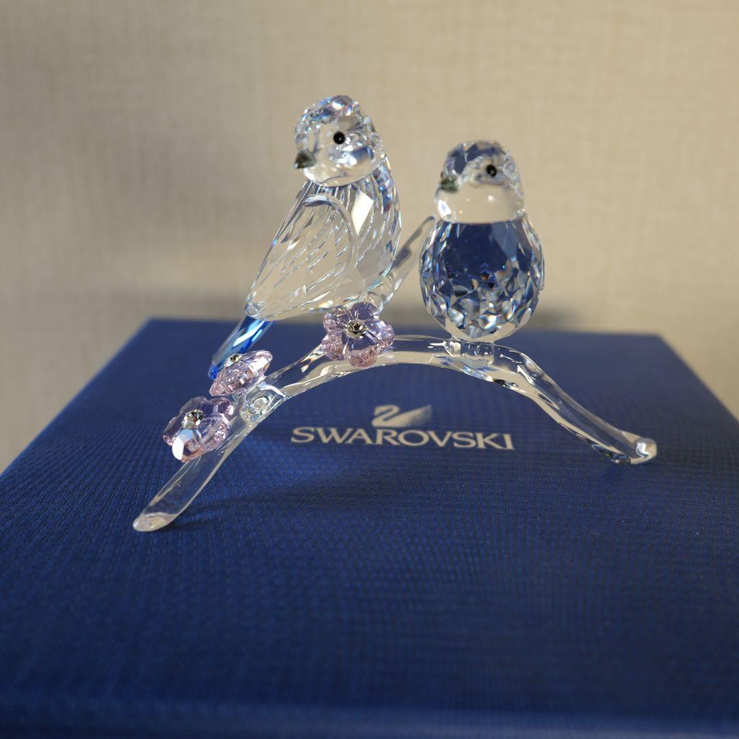 A*様 Swarovski クリスタル 鳥の置物