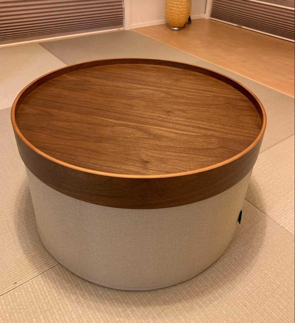 Actus softline DRUMS POUF ベージュ