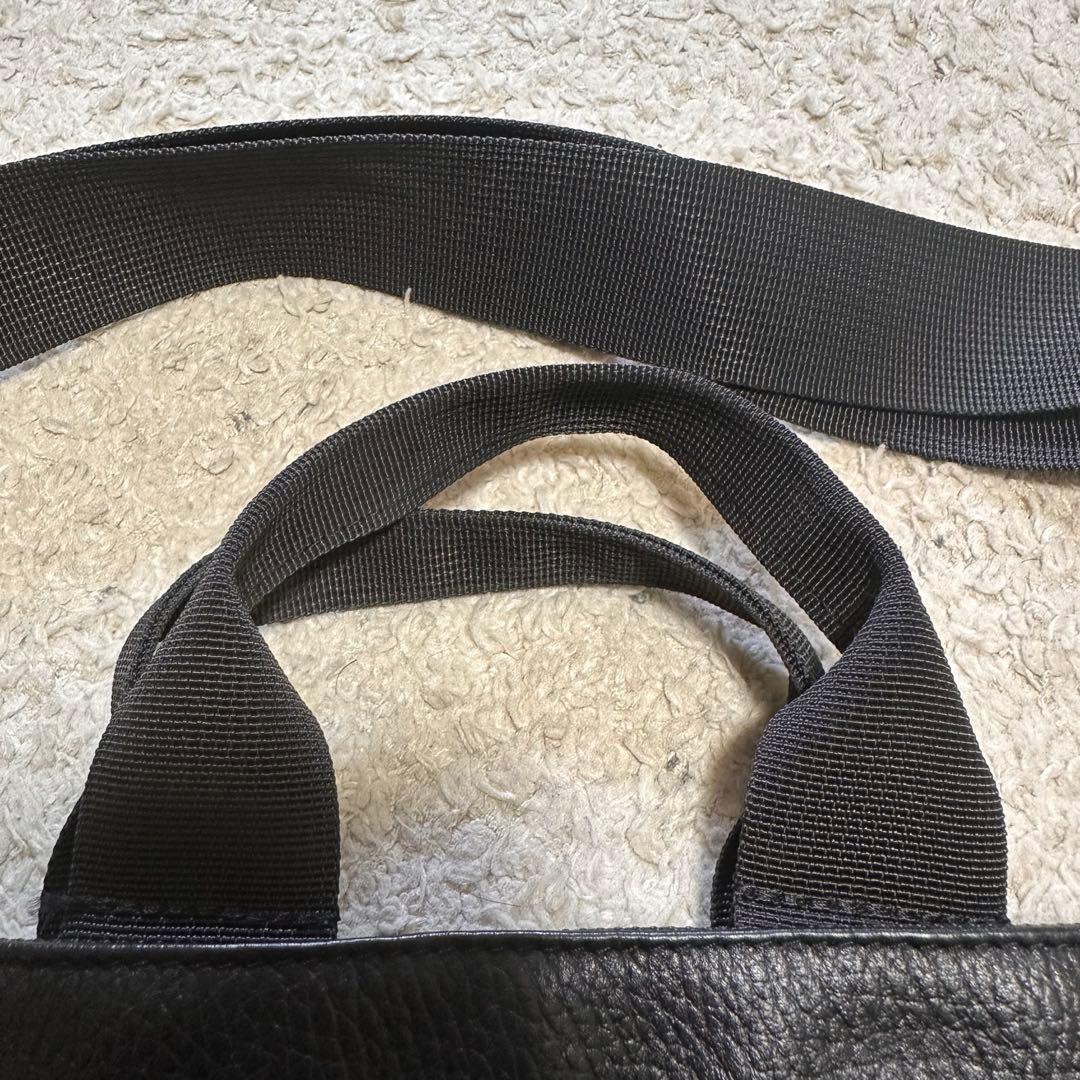 【美品】Firsthand 2WAY レザーメッセンジャーバッグ / 牛革