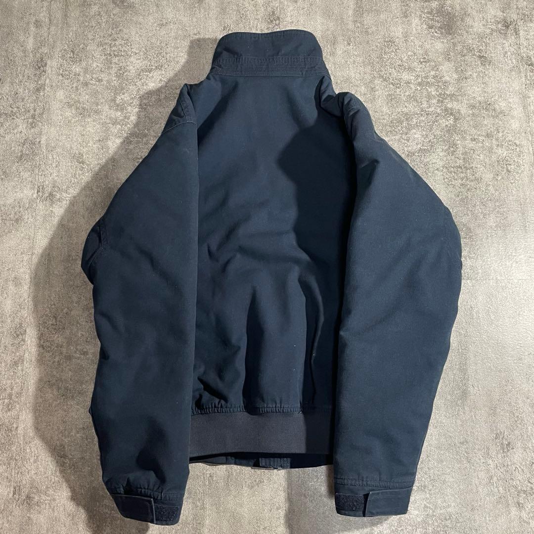 【ポール】Columbiaダック地調ジャケット裏フリース M ネイビー