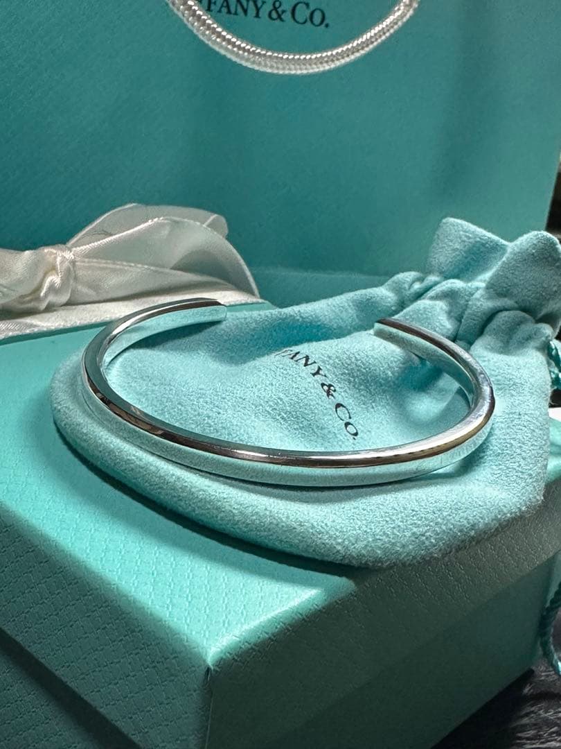 Tiffany&Co.バングル メイカーズ　ブレスレット　ナロー　カフ
