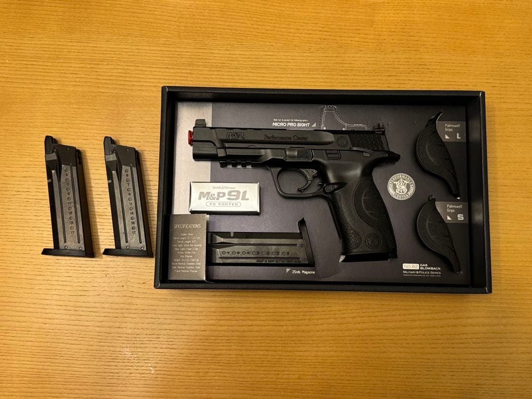 【絶版品】東京マルイ　M&P9L ガスブローバック　リコリスリコイル たきな