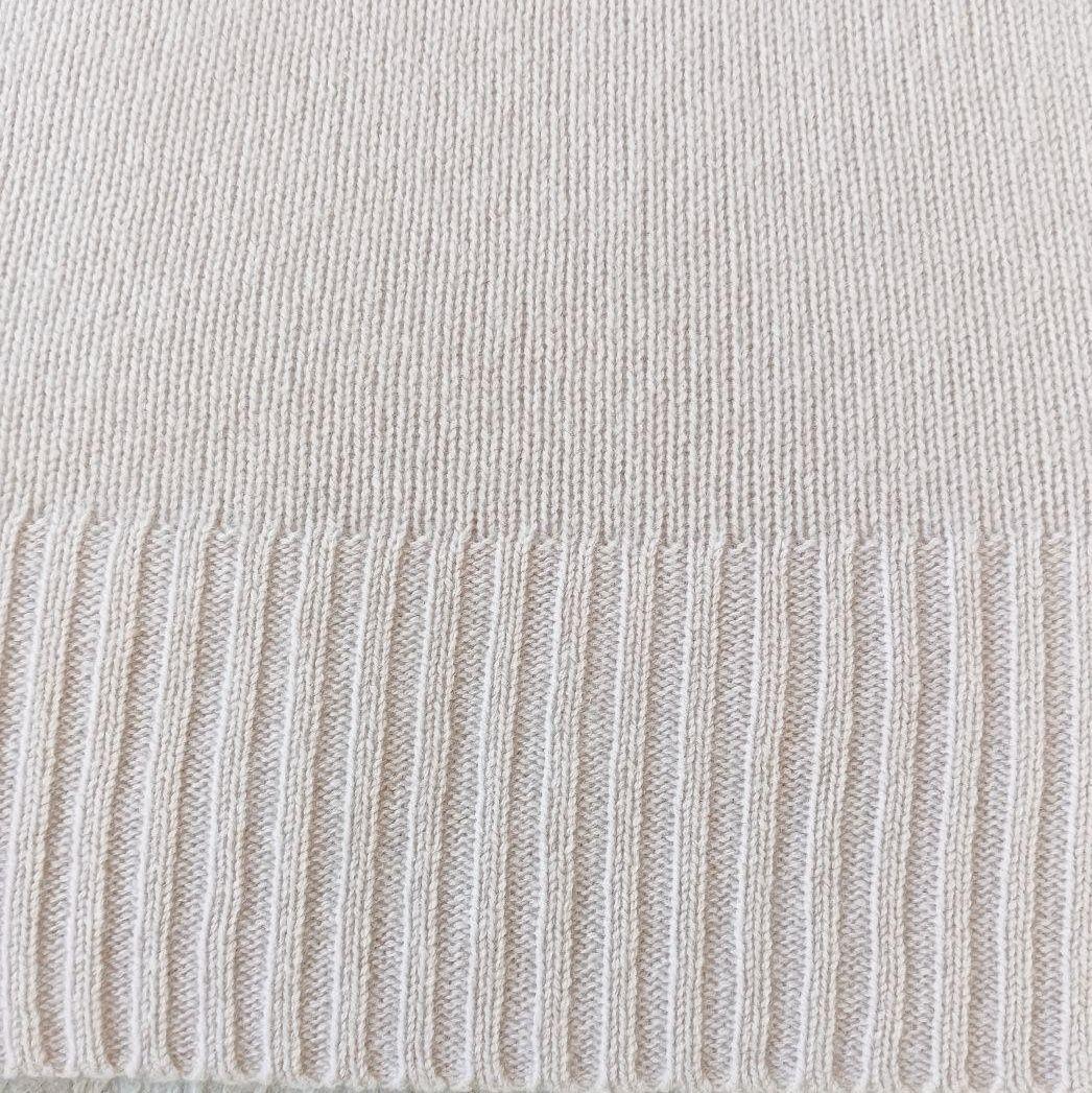 【ハウスオブロータス】定価5.2万 カシミヤVネックチュニックニット ピンク М