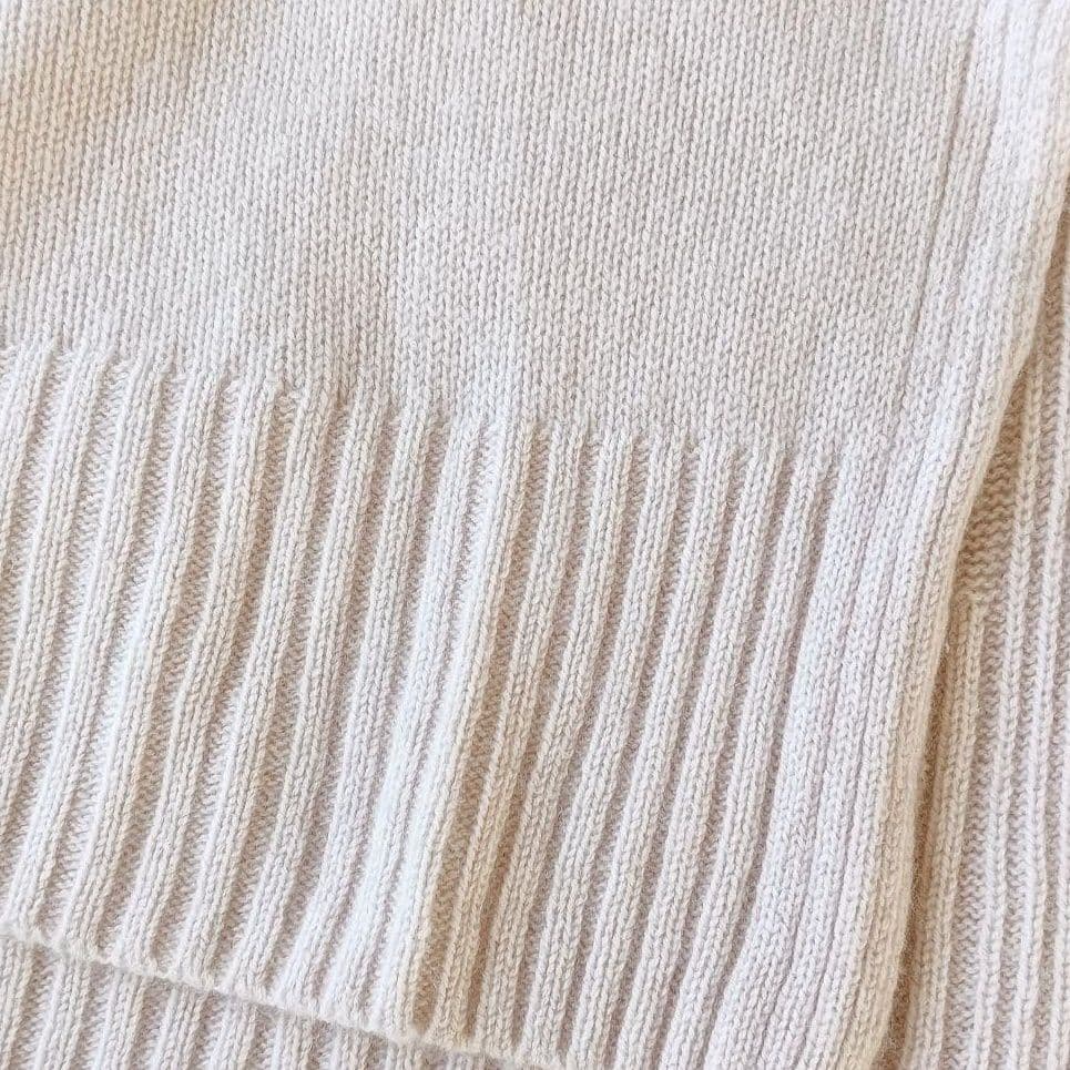 【ハウスオブロータス】定価5.2万 カシミヤVネックチュニックニット ピンク М