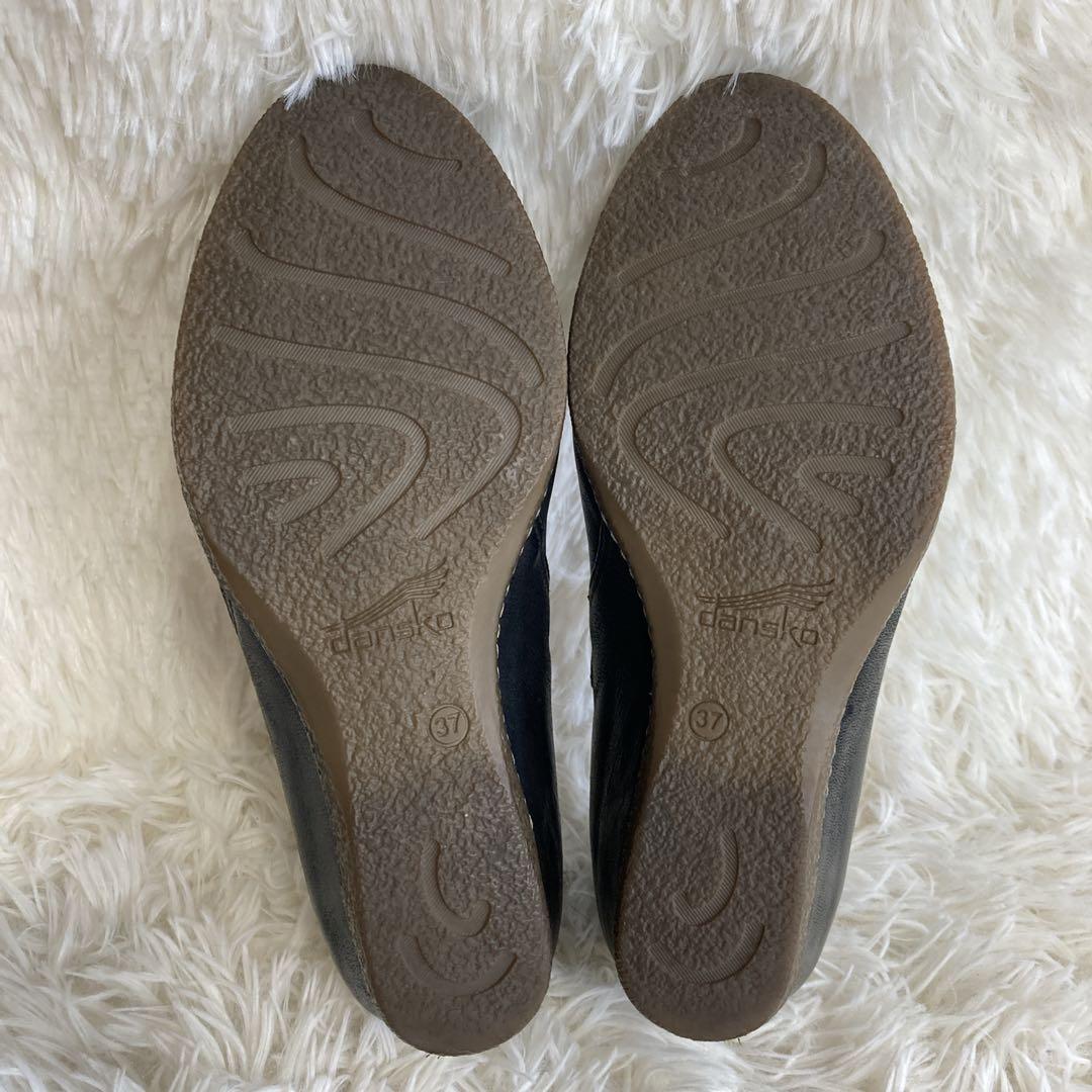 Dansko ブラック メリージェーン レザー　LORALIE ロラリー