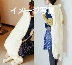 もこもこあったかおうちねこの会 ねこブランケット 背中あったか