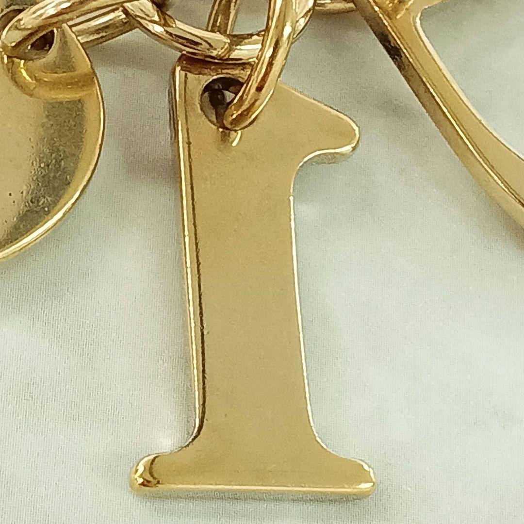 AMK13 クリスチャンディオール 極美品 Diorロゴ バッグチャーム