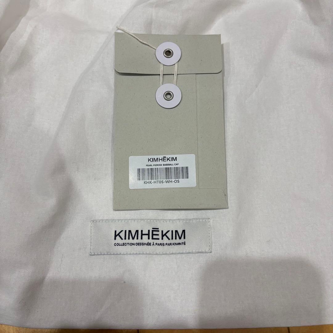 【KIMHEKIM】Pearl Pierced Baseball Cap