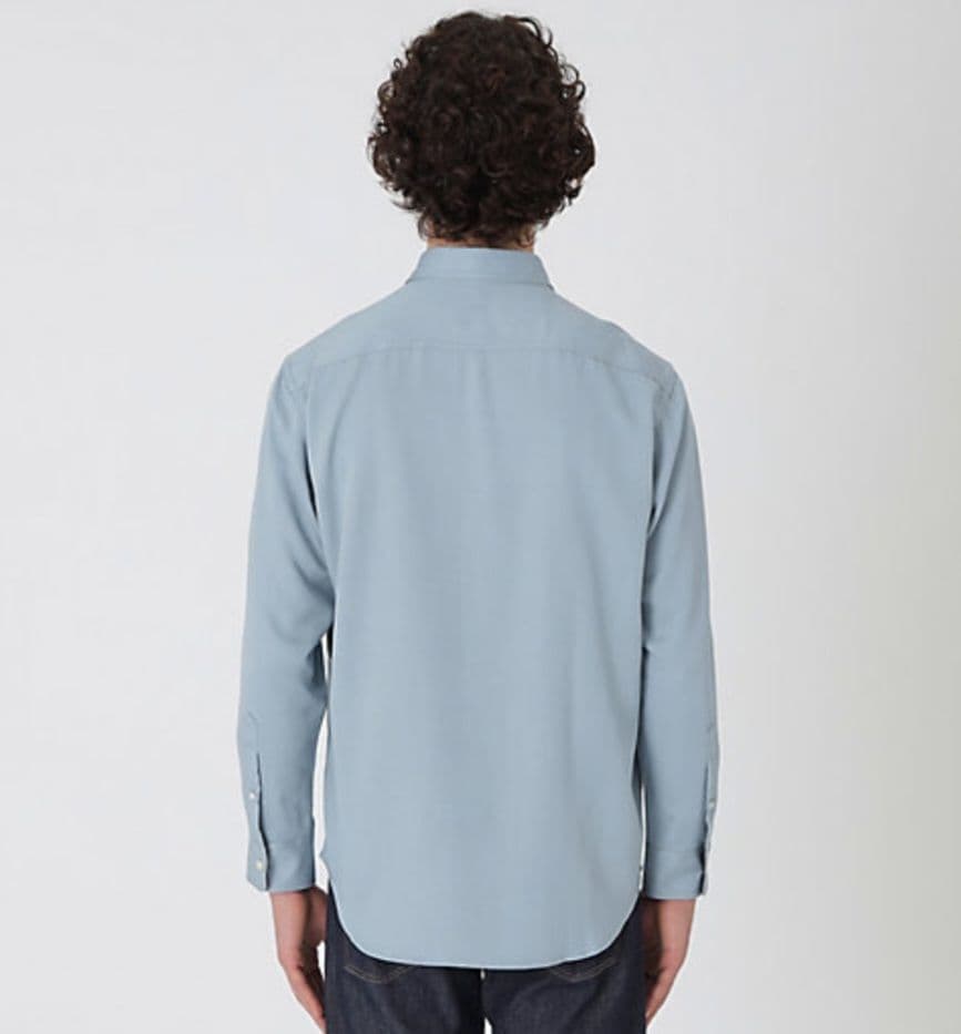 【新品・未使用】ブラックレーベル クレストブリッジ シャツ 薄青 M