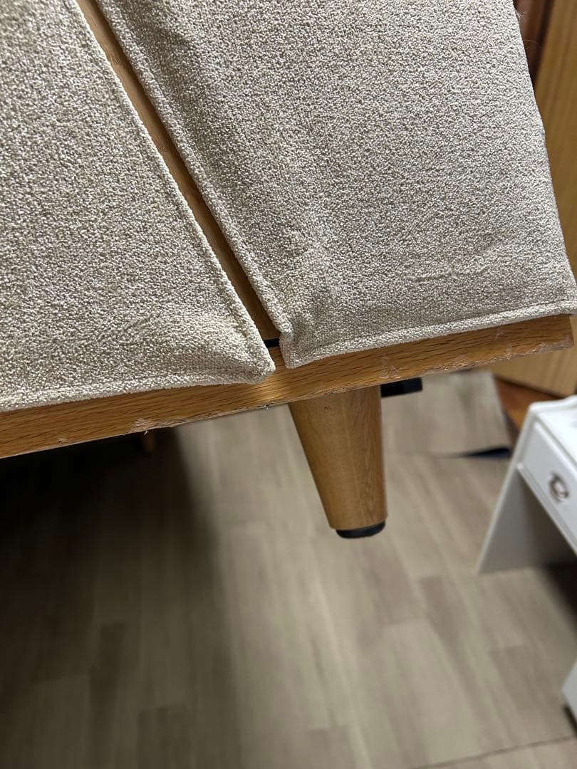 カリモク　3人掛けソファ　家具　高級感　アンティーク　スウェード　希少　2人掛け