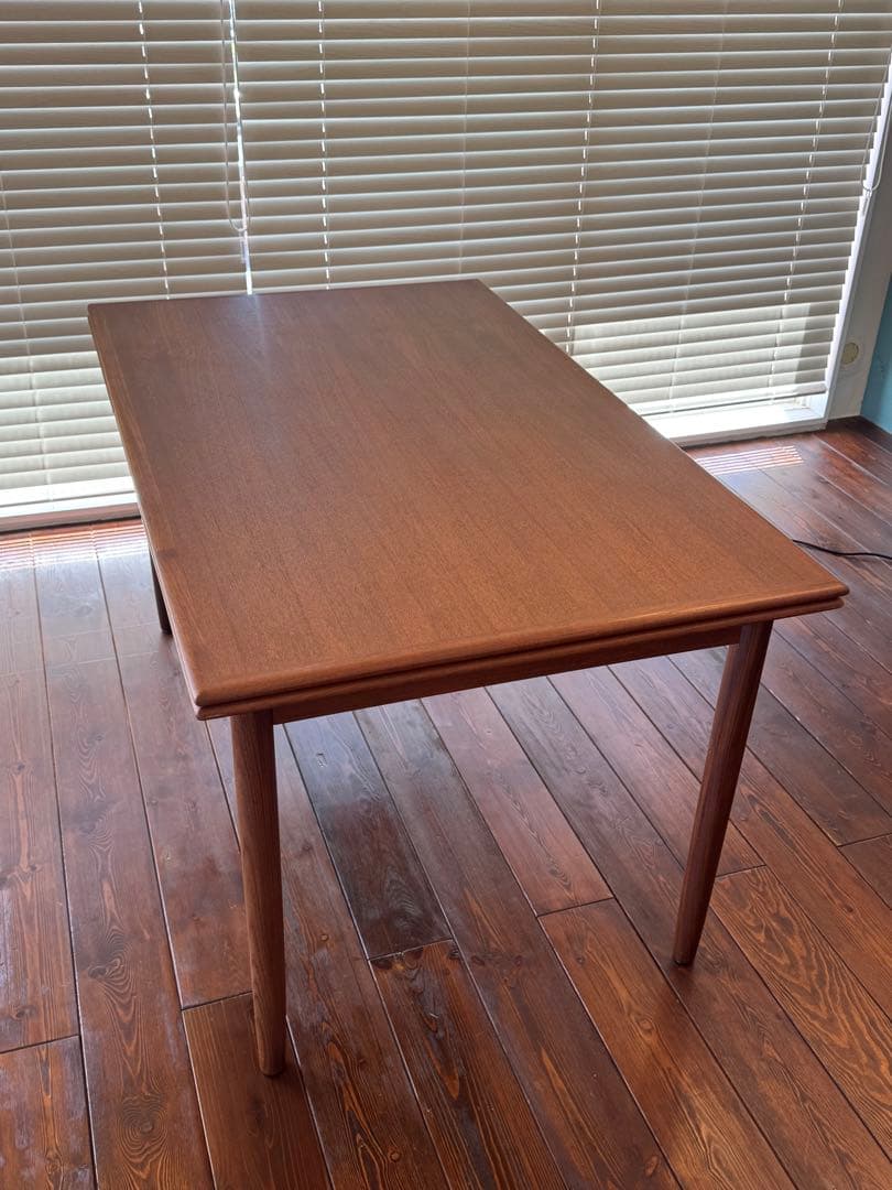 北欧 チークダイニングテーブル