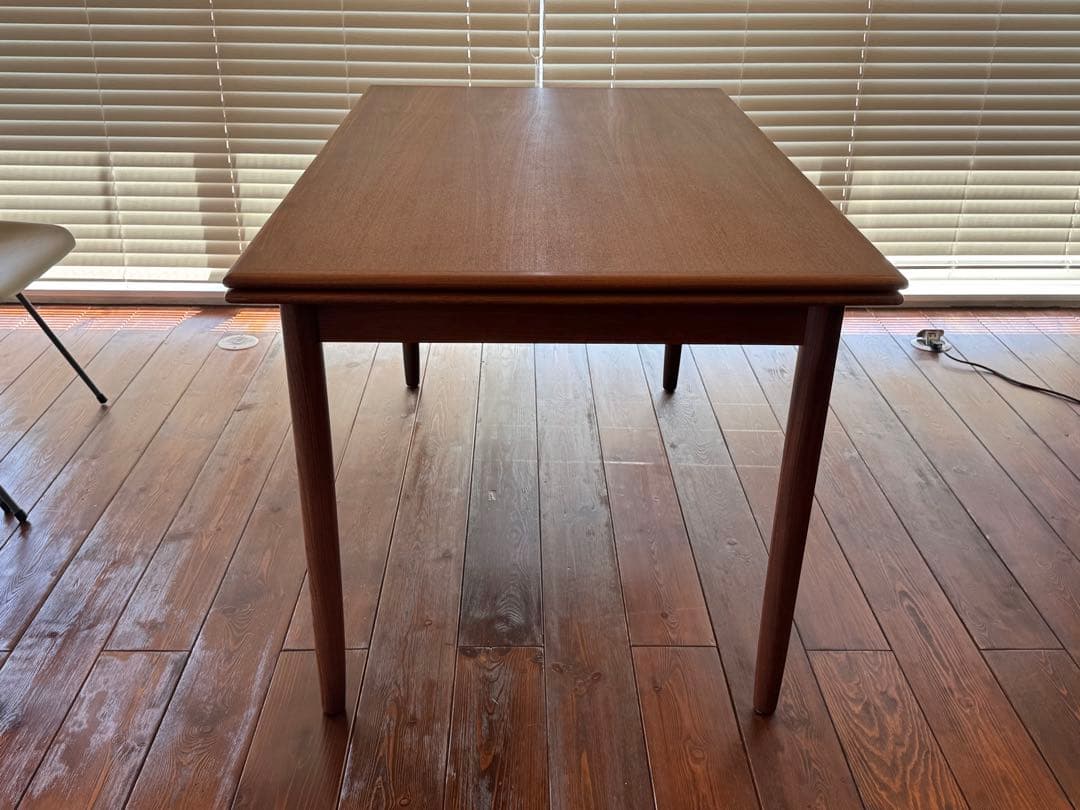 北欧 チークダイニングテーブル