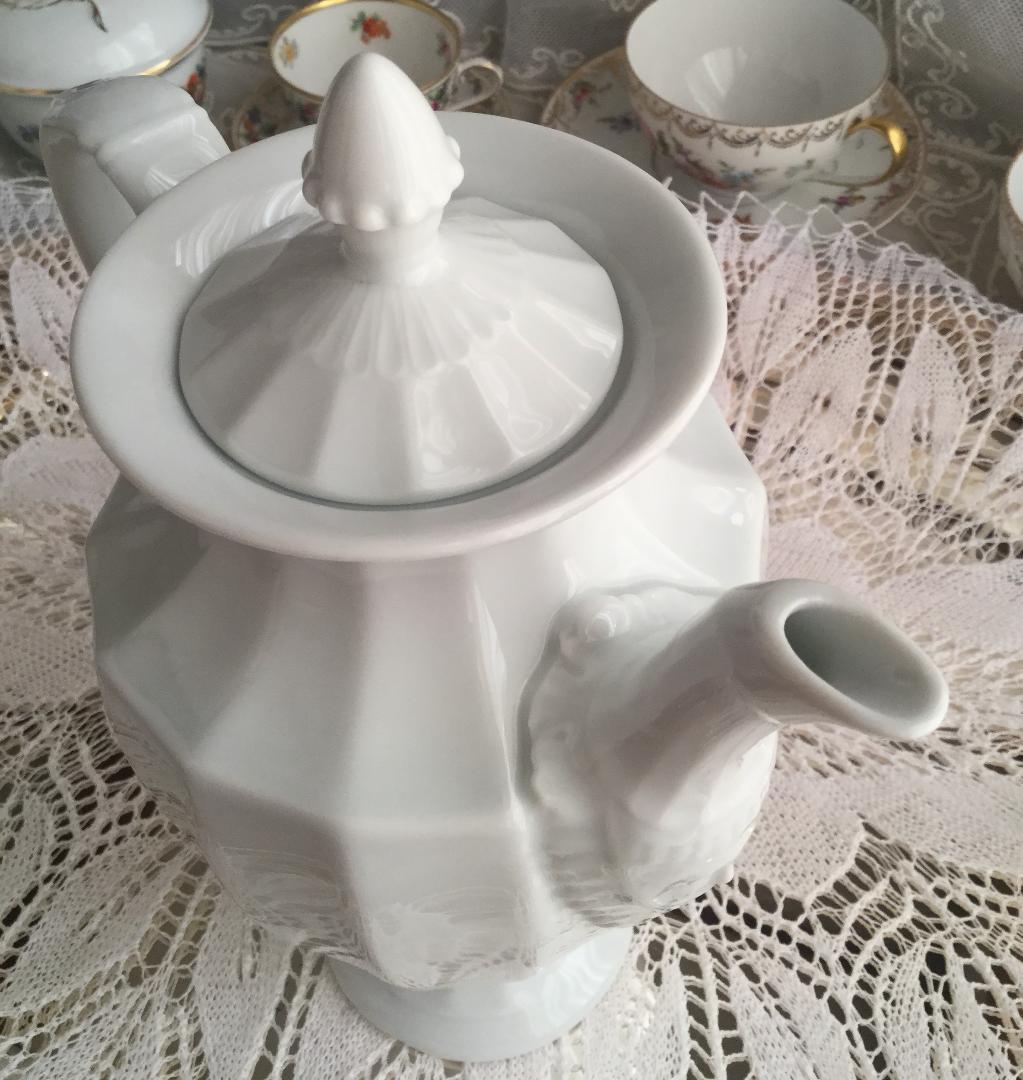 ドレスデン＆ドイツ製 お花柄そろえティーセット 当分セット販売のみです。