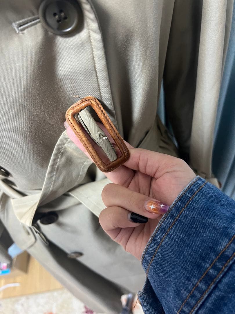 美品　バーバリー　大きいサイズ　トレンチコート