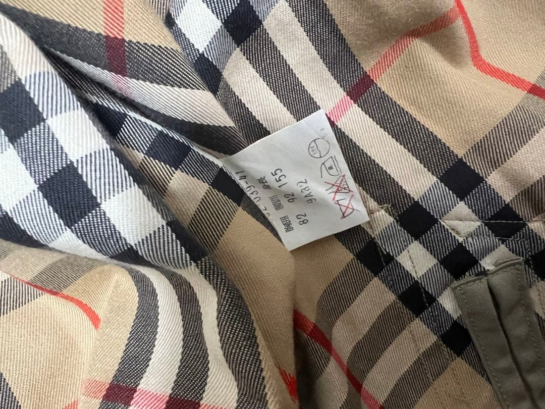 美品　バーバリー　大きいサイズ　トレンチコート