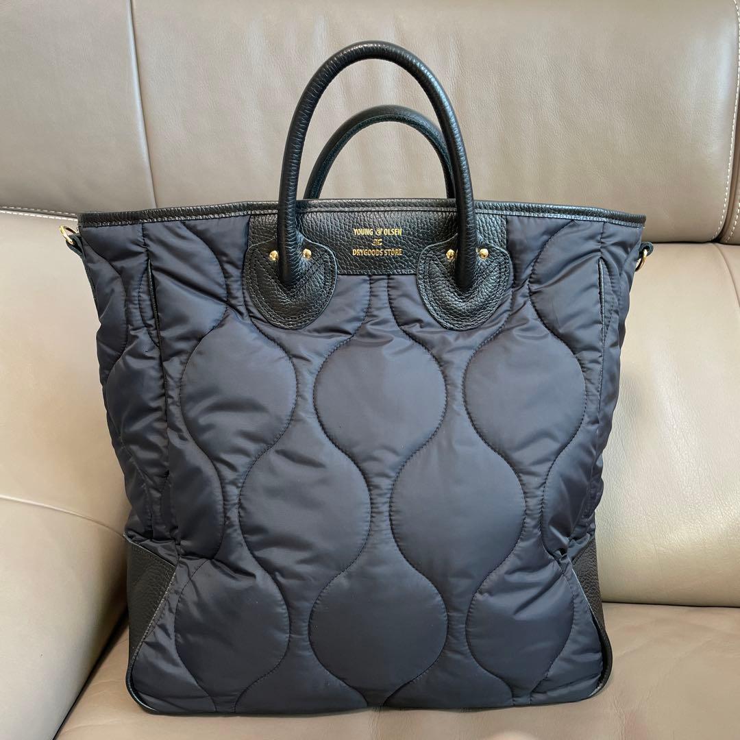 Young &Olsen キルティングトートバッグ ブラック【美品】