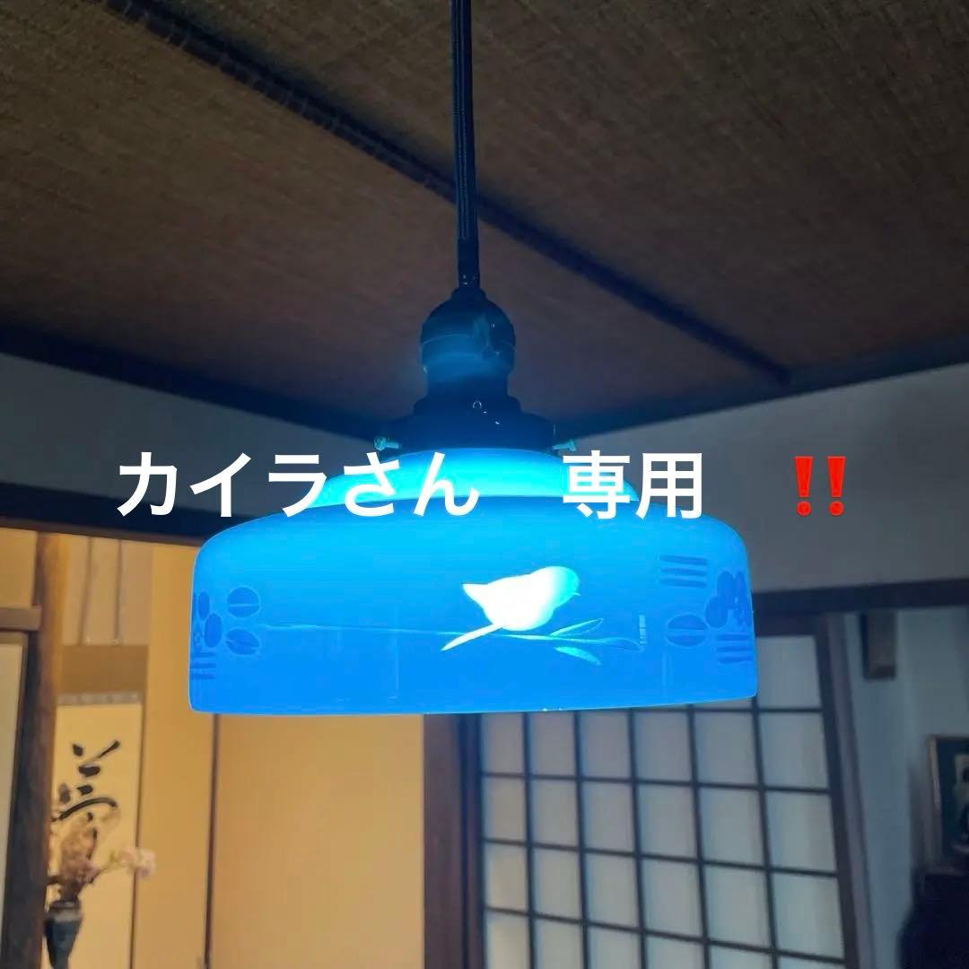 ２点まとめて！「カイラさん専用‼️ 」時代物　『電笠』　『照明』