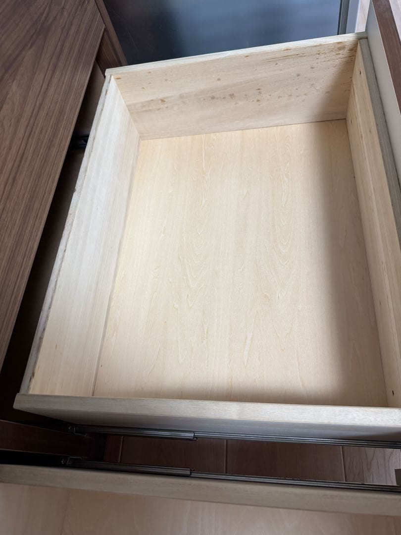 ウォールナット 6段チェスト