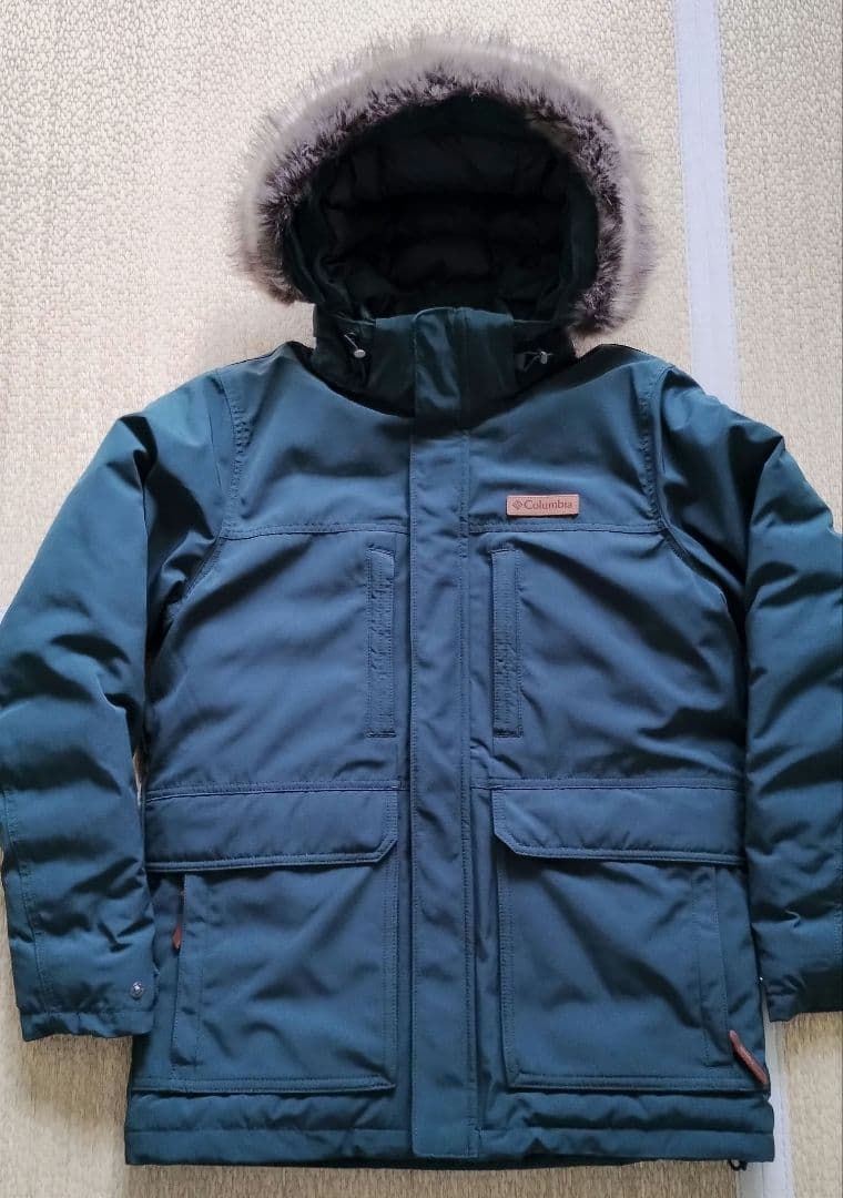 コロンビア　オリーブ 防寒 撥水 マーカムピークジャケット