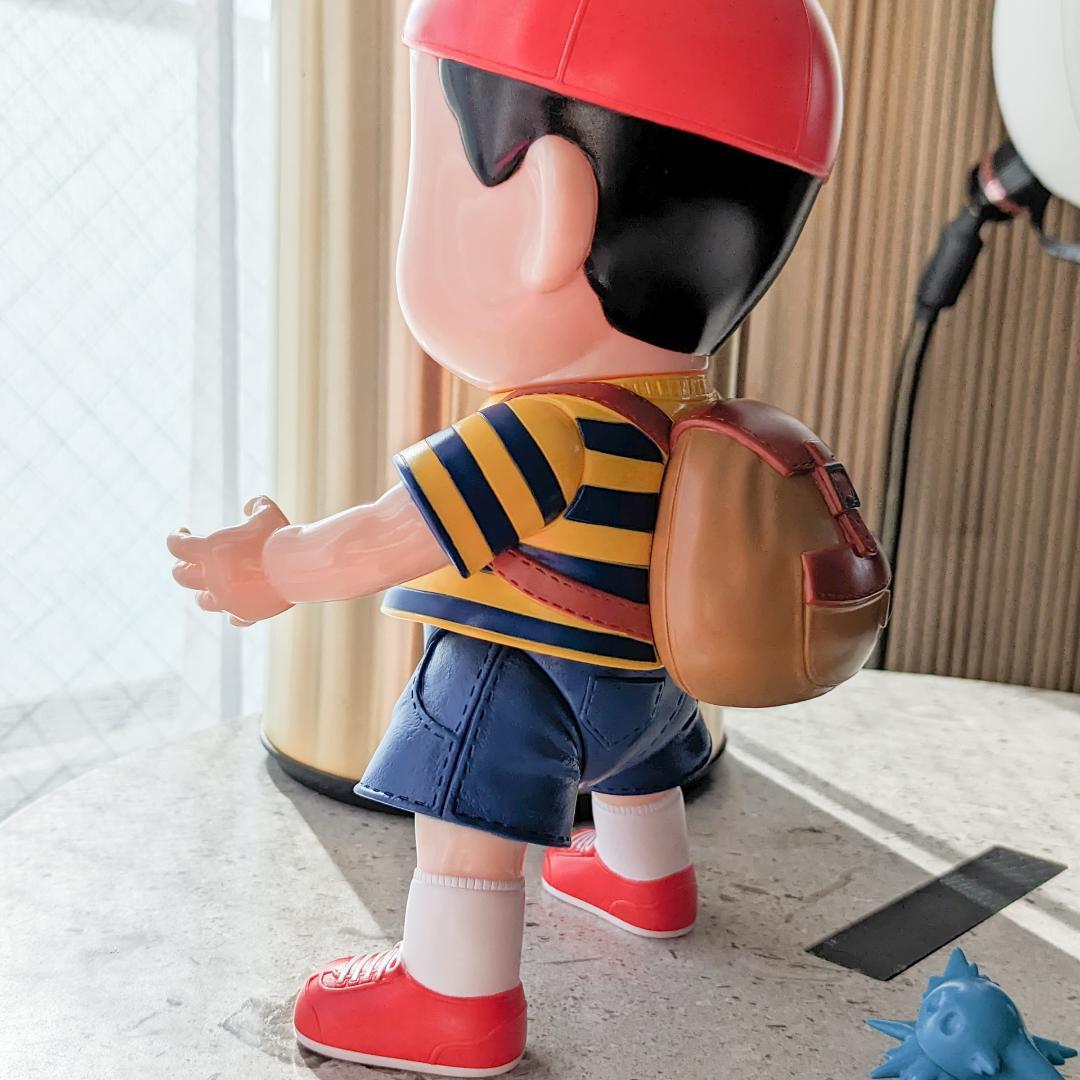 り*た様 ネス フルアクションソフビ　MOTHER2　ほぼ日