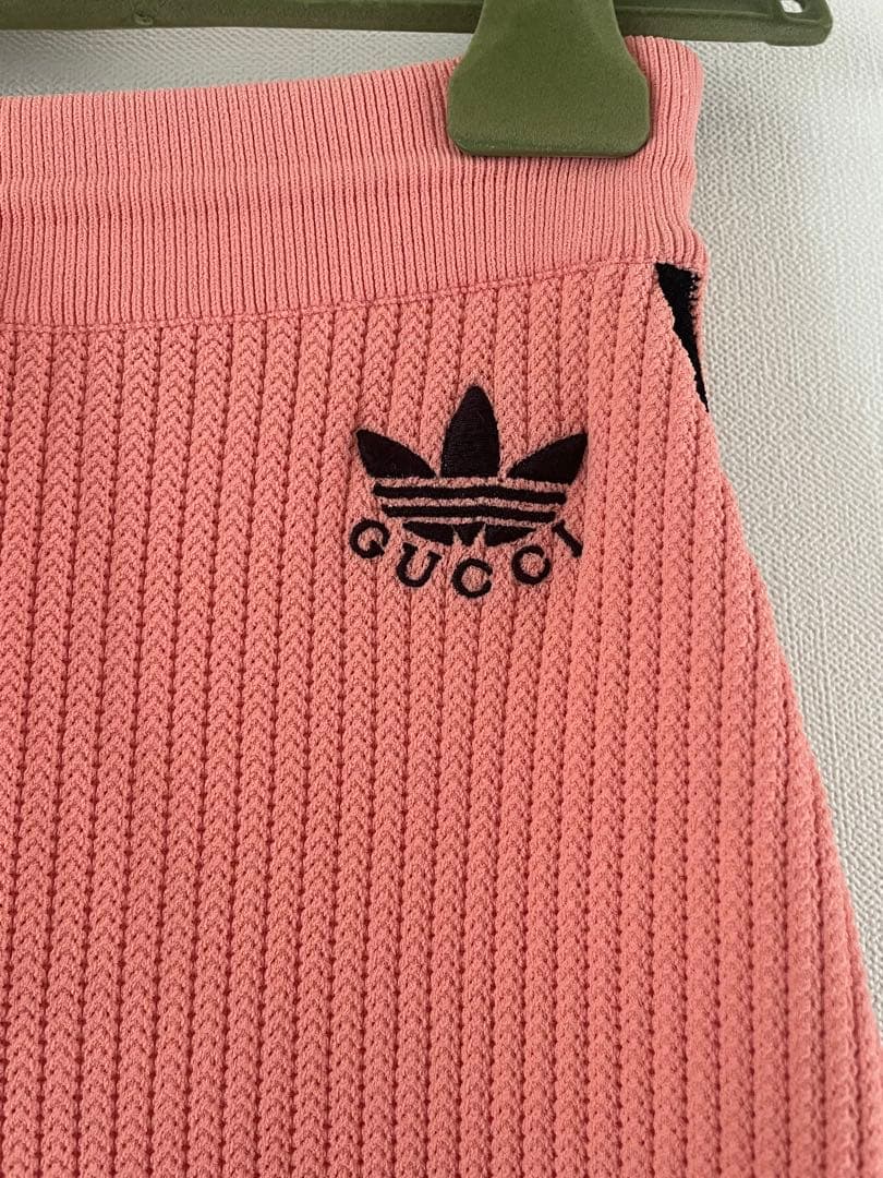 Gucci Adidas スカート　ピンク