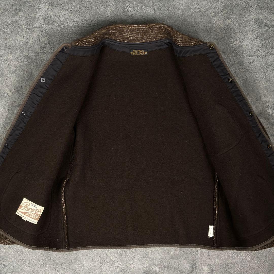 BROWN'S BEACH カバーオール ジャケット ブラウンズビーチジャケット
