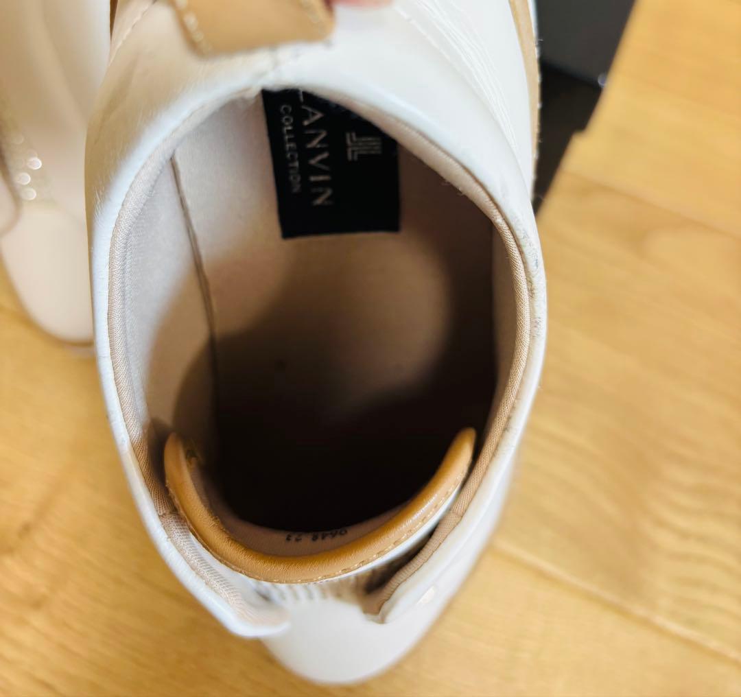 【週末お値下げ】LANVIN COLLECTION スニーカー　23cm