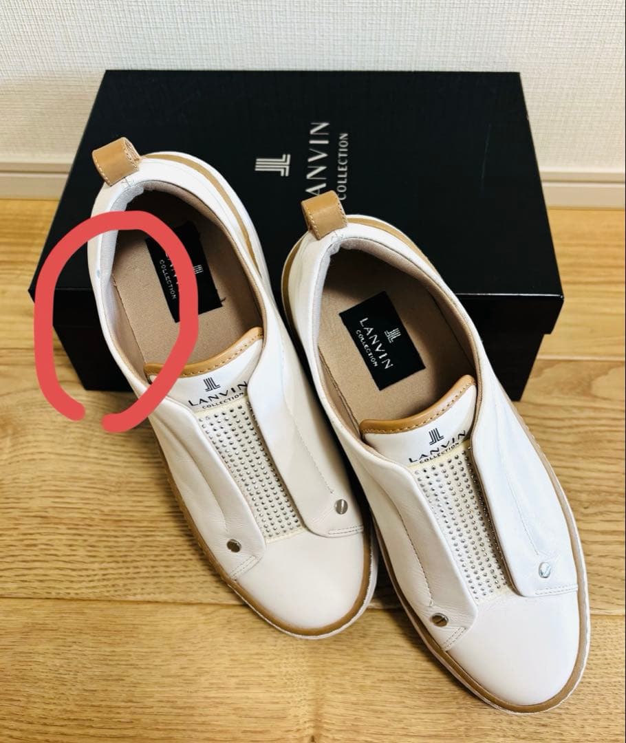 【週末お値下げ】LANVIN COLLECTION スニーカー　23cm