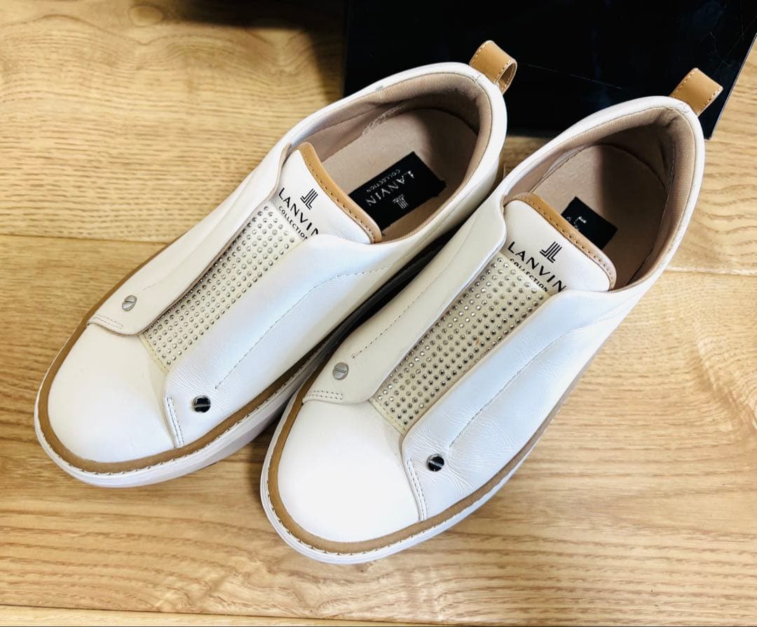 【週末お値下げ】LANVIN COLLECTION スニーカー　23cm