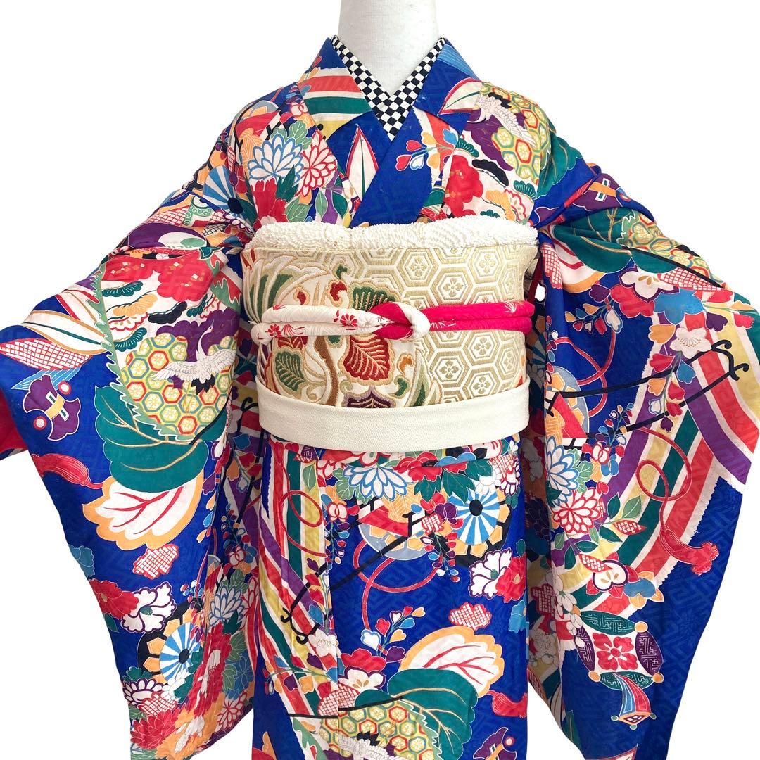 アンティーク　女の子　子供着物　七五三　アンティーク着物　NO24