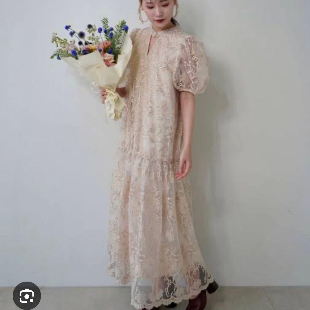 ワンピース Acka puffy occasion dress